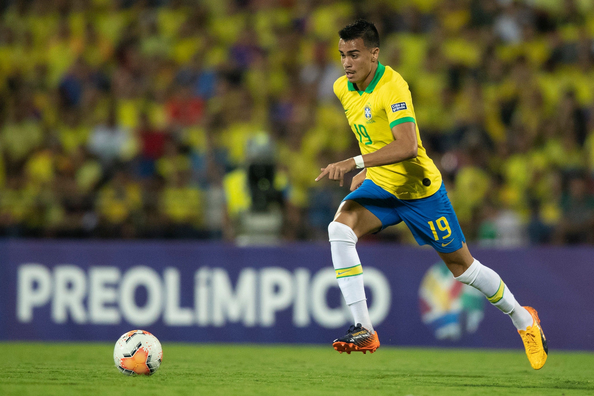 Reinier foi destaque da base na seleção brasileira