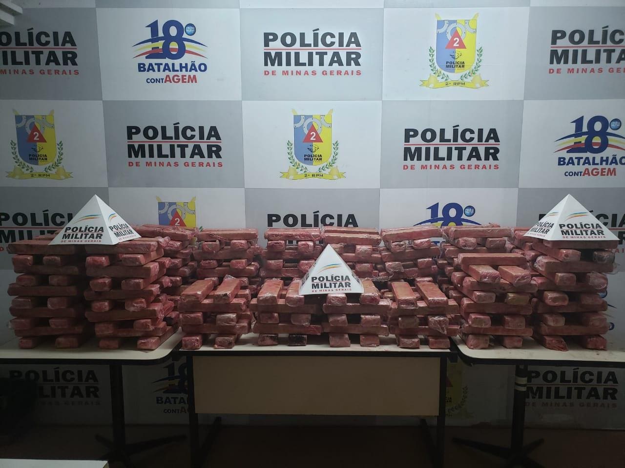 Apreensão Maconha Contagem