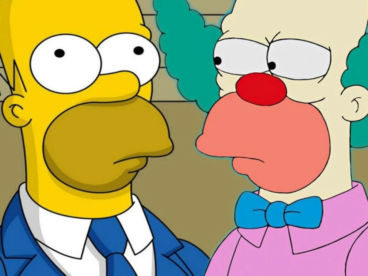 Por que Homer e Krusty são tão parecidos em Os Simpsons