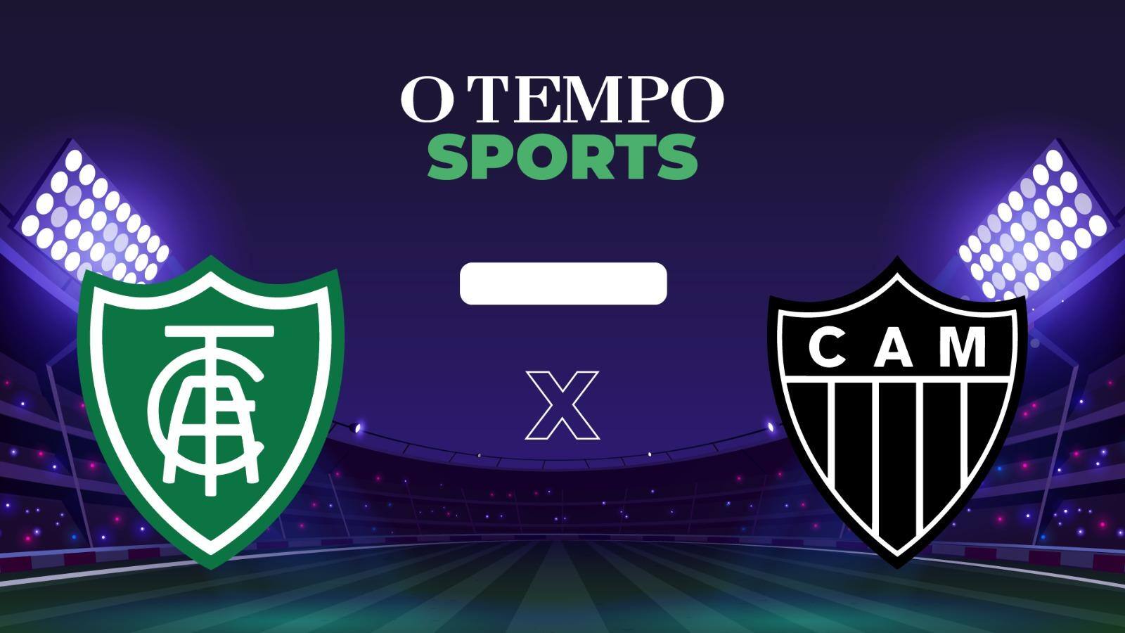 América e Atlético se enfrentam no Independência, em partida válida pelo Campeonato Mineiro, com transmissão de O Tempo Sports