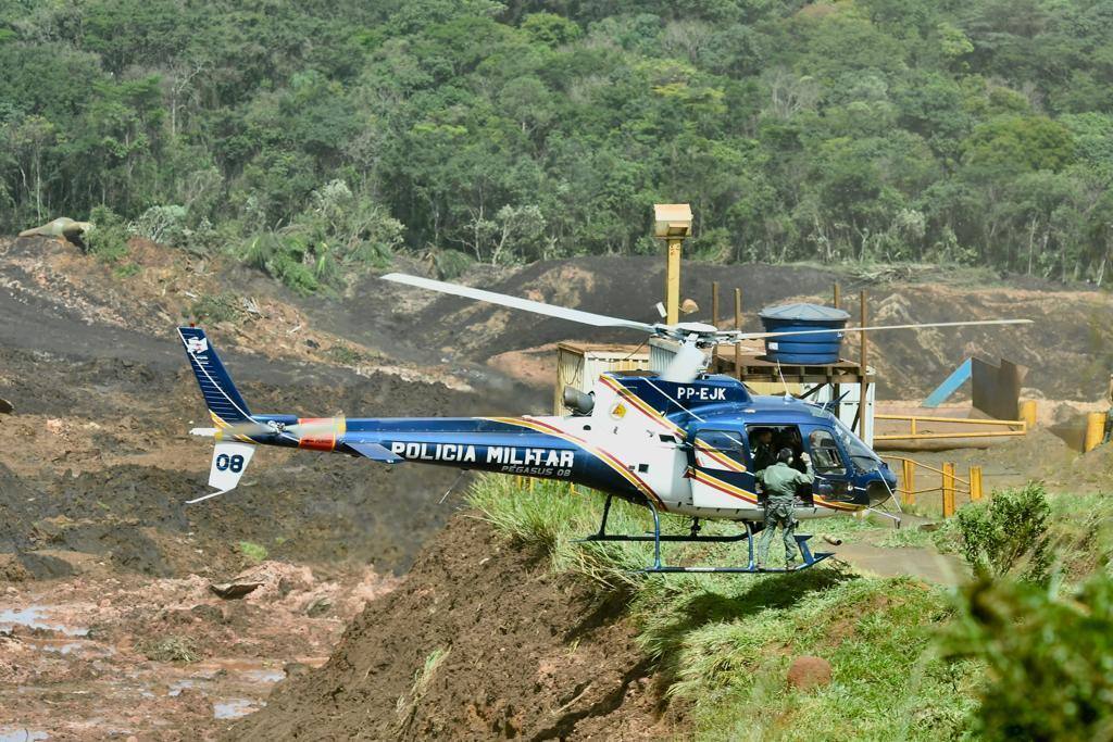 Rompimento barragem em Brumadinho