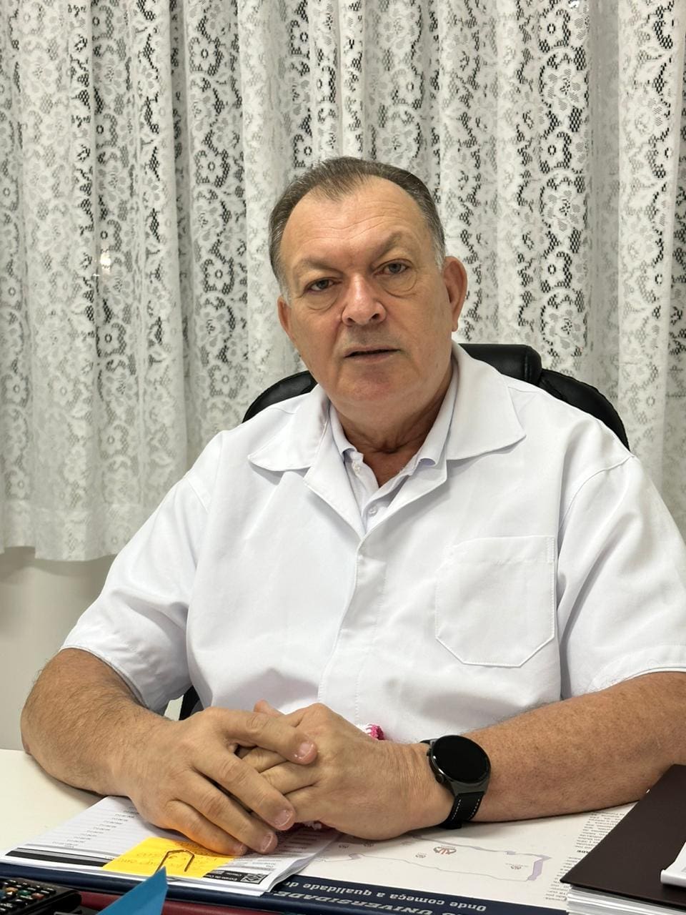 José Álvaro Farias é presidente e fundador do Núcleo Espírita Nosso Lar