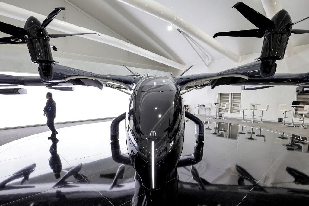 Táxia voador desenvolvido pela Archer Aviation