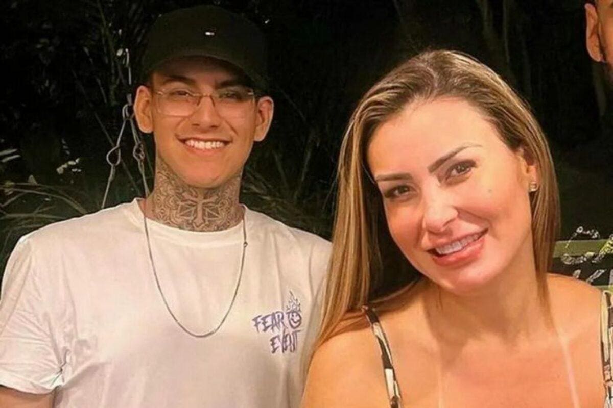 Arthur e Andressa Urach