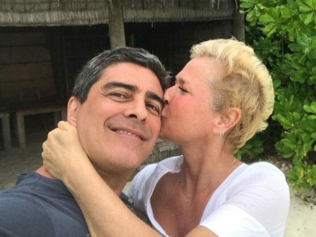 Junno Andrade e Xuxa Meneghel