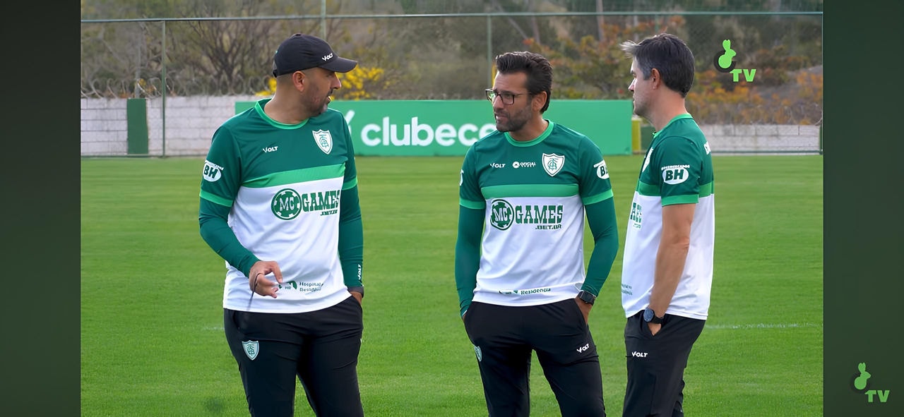 Alberto Valentim iniciou sua trajetória no comando do América com um empate com o Amazonas, fora de casa
