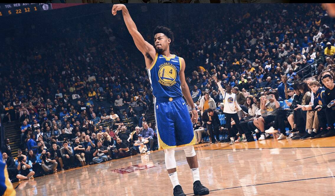 Golden State Warriors venceu o Brooklyn Nets por 116 a 100, em casa, em partida realizada pela rodada deste sábado da NBA