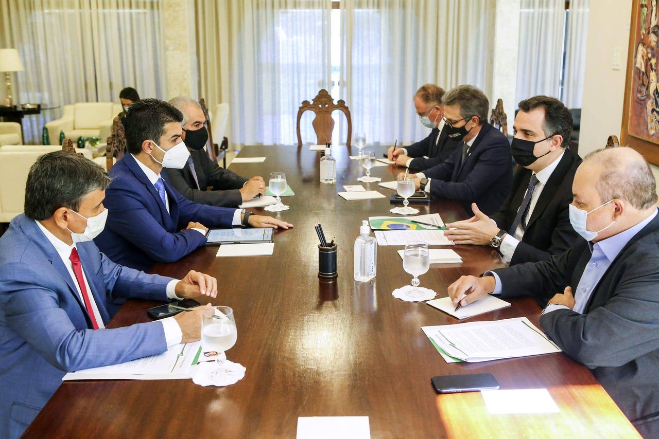 Pacheco e governadores