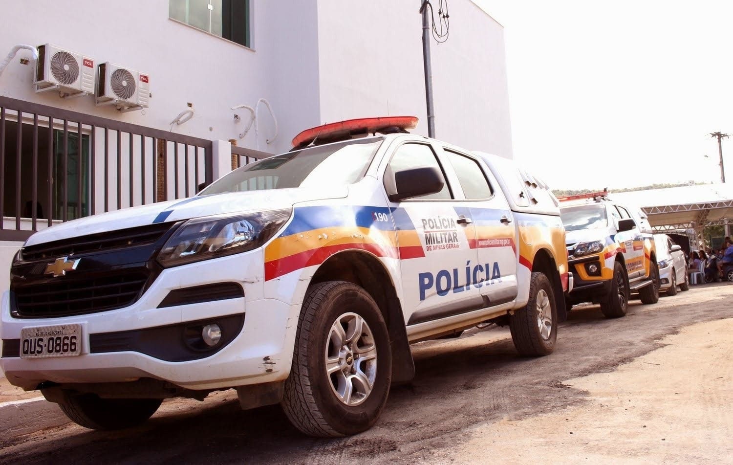 Imagem ilustrativa de viatura da Polícia Militar