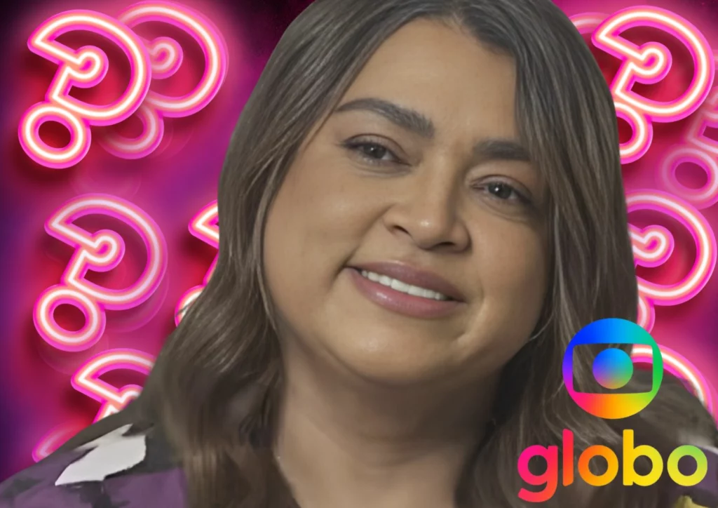 Preta Gil nos bastidores da Globo  - Divulgação/TV Globo 