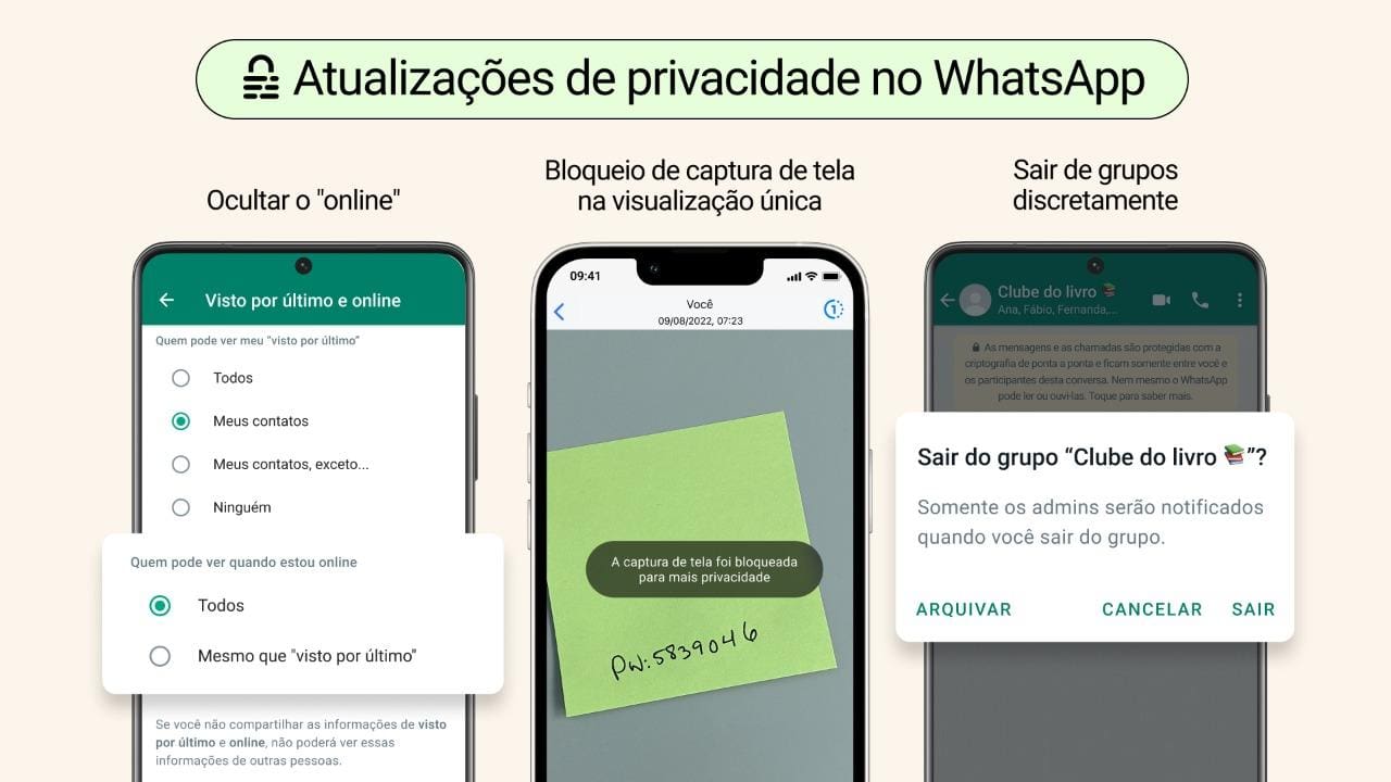 WhatsApp libera recurso de 'esconder' visto por último