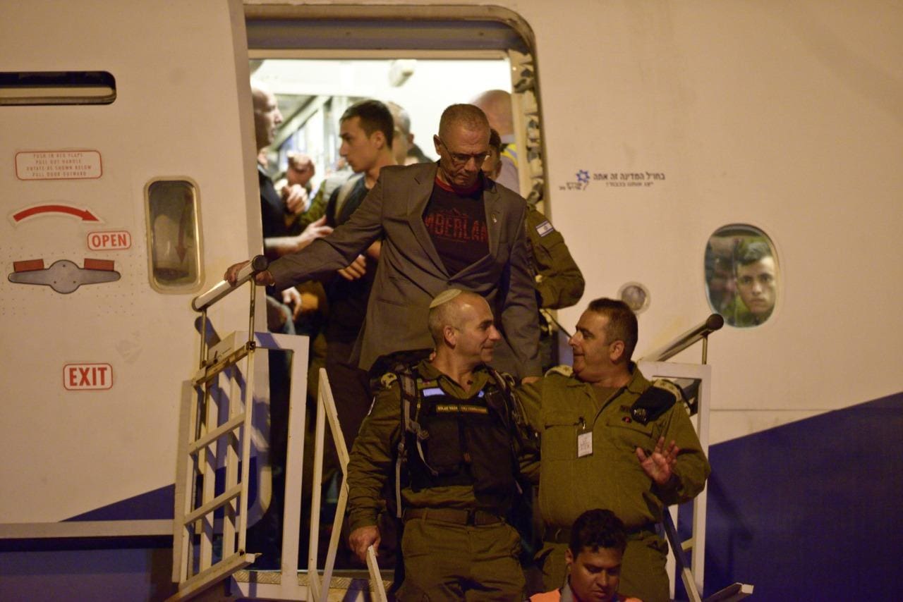 Israelenses desembarcaram em Confins neste domingo