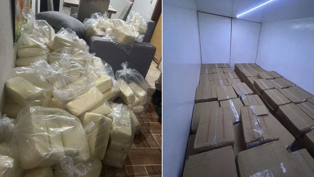 A carga estava em uma casa de Governador Valadares