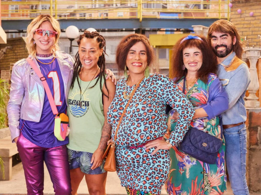 Elenco do humorístico Tô de Graça