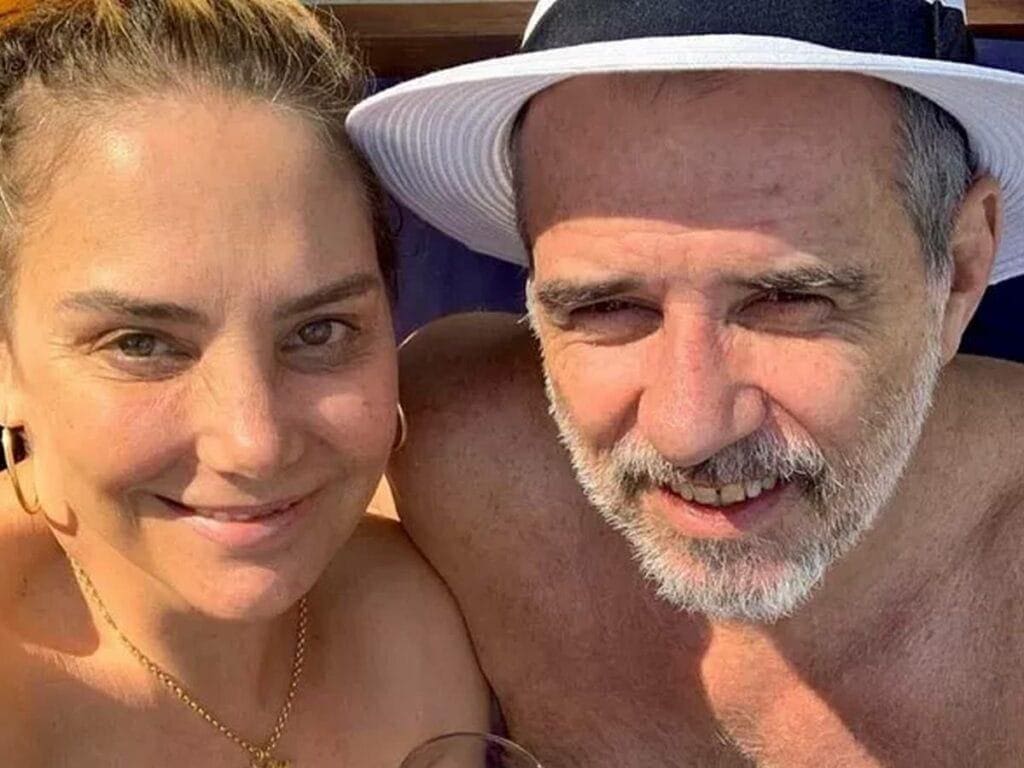 Heloisa Périssé e o ex-marido Mauro Farias