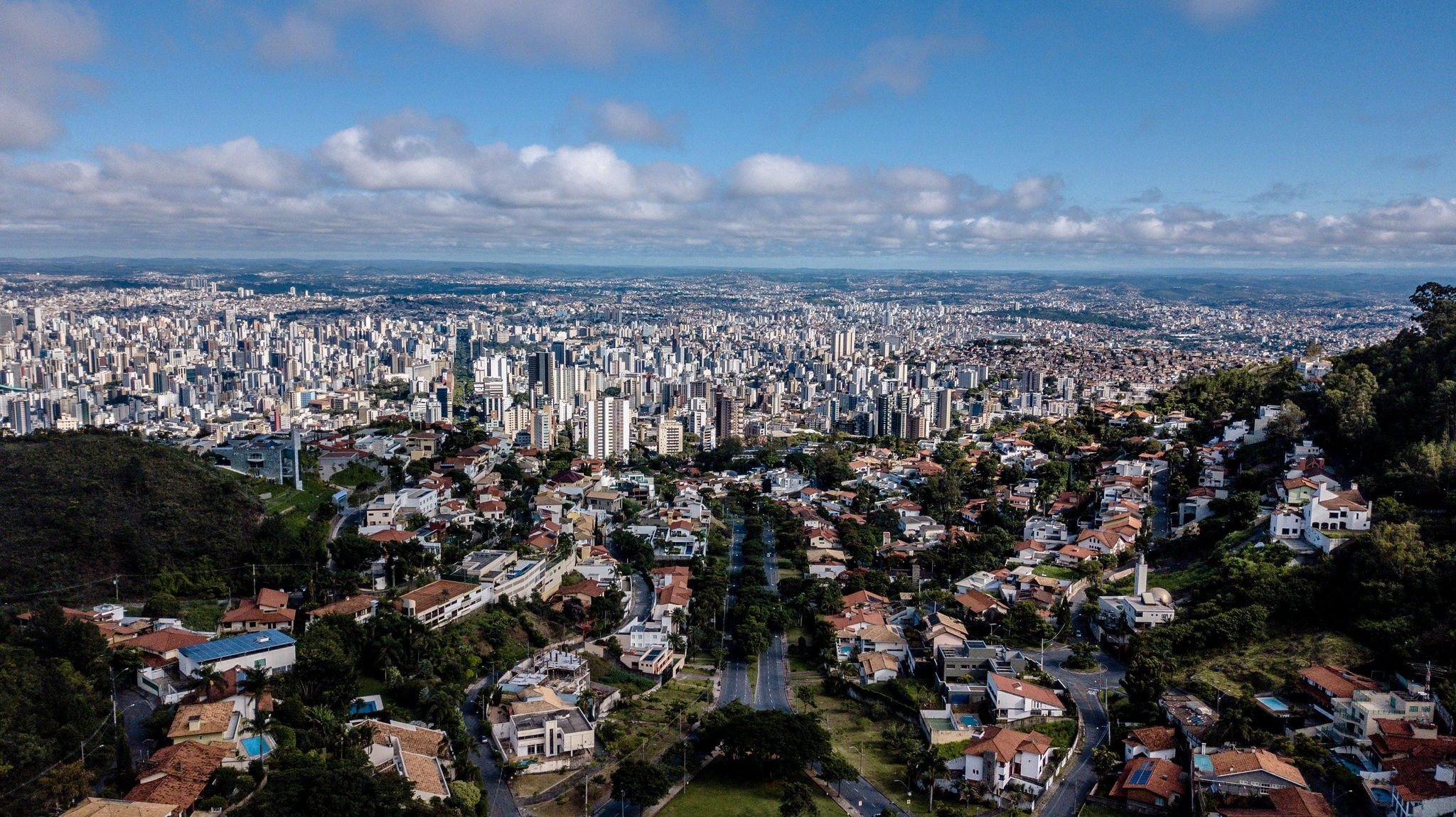 Vista aérea de Belo Horizonte