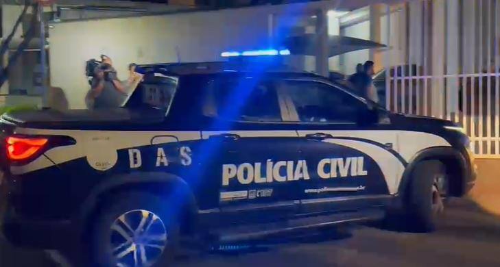 Viatura da Polícia Civil