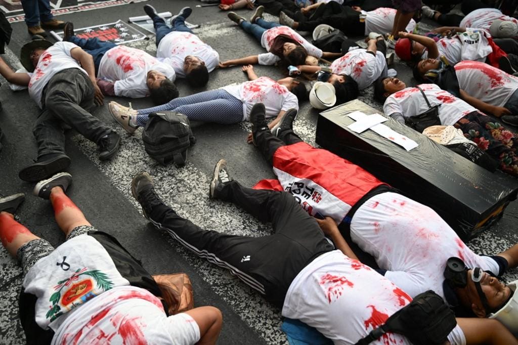 manifestação no peru 922023