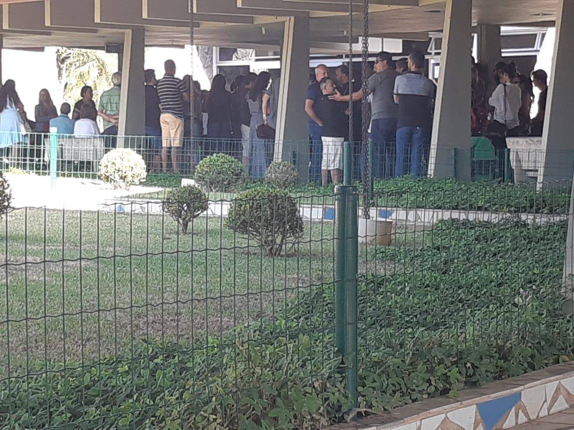 Velório do empresário que morreu ao cair de patinete Roberto Pinto Batista Junior