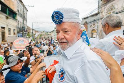 Presidente Luiz Inácio Lula da Silva na Bahia