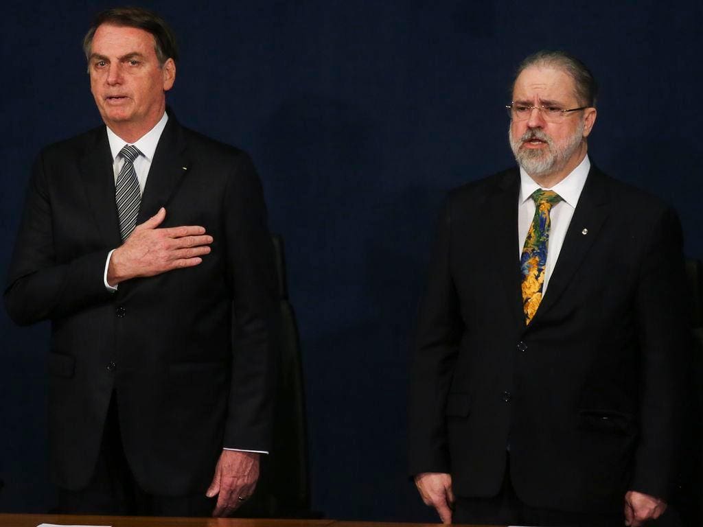 Bolsonaro e Aras