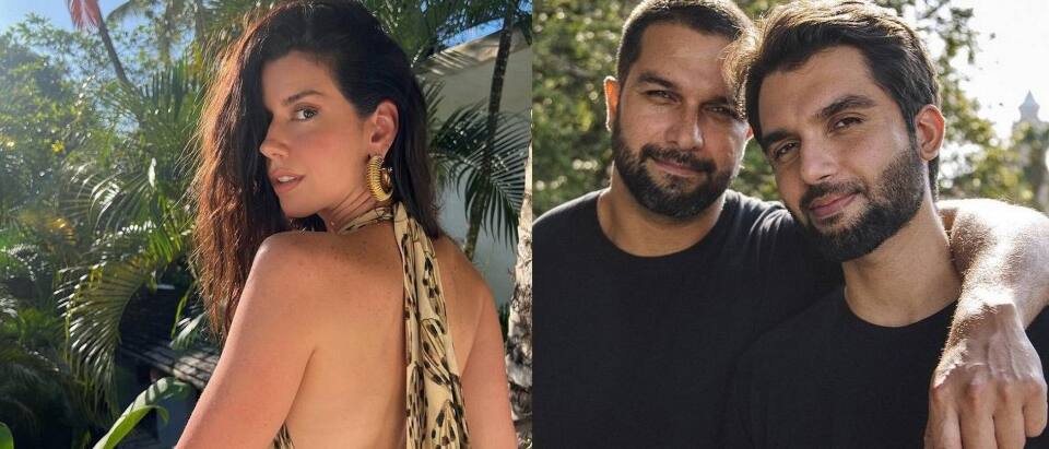 Camila Coutinho, Silva e o irmão Lucas Silva