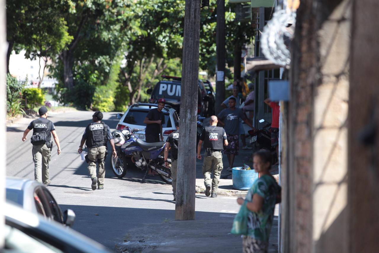Polícia Civil realiza operação no Aglomerado da Serra nesta segunda-feira