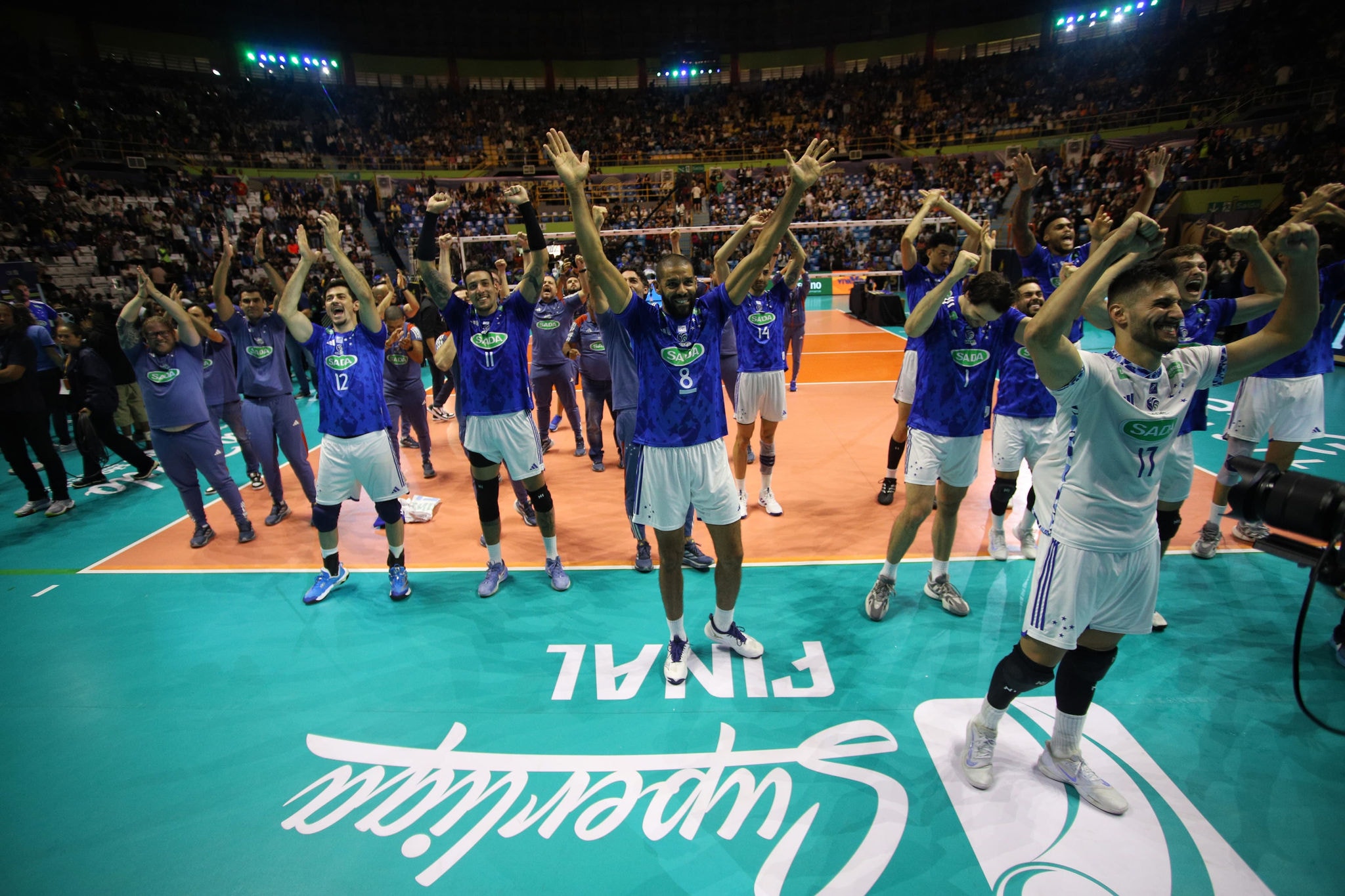 Sada Cruzeiro termina a temporada com cinco títulos em seis campeonatos