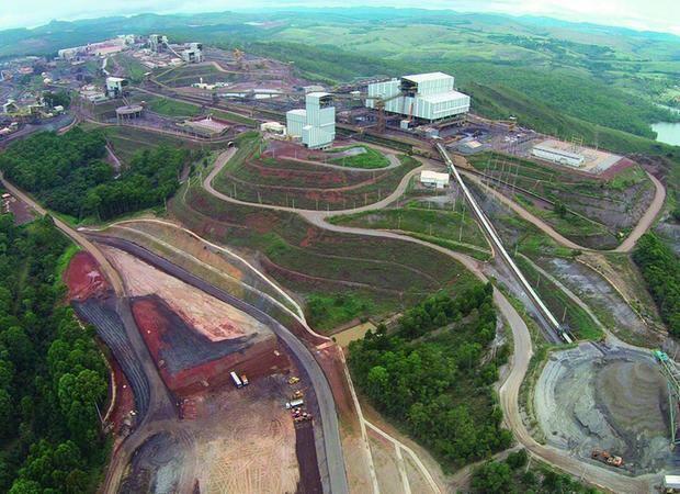 Mineração da Vale em Nova Lima: cidade quer depender menos do segmento de extração