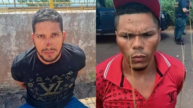 Rogério da Silva Mendonça e Deibson Cabral Nascimento foram detidos quando atravessavam uma ponte sobre o Rio Tocantins, na BR-222, em Marabá (PA)