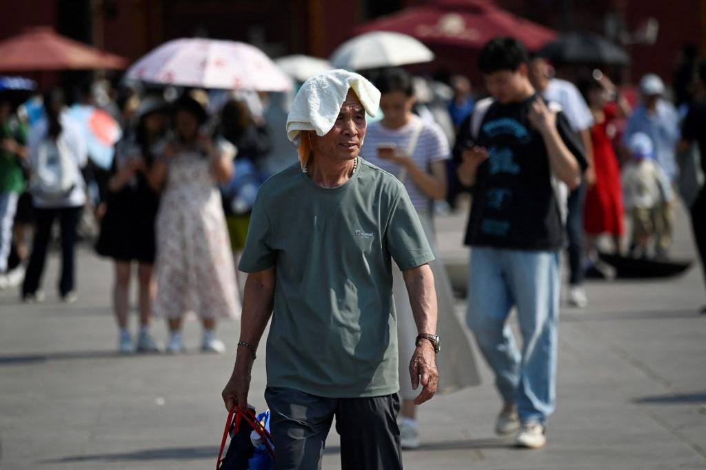 ondas de calor - Pequim - China