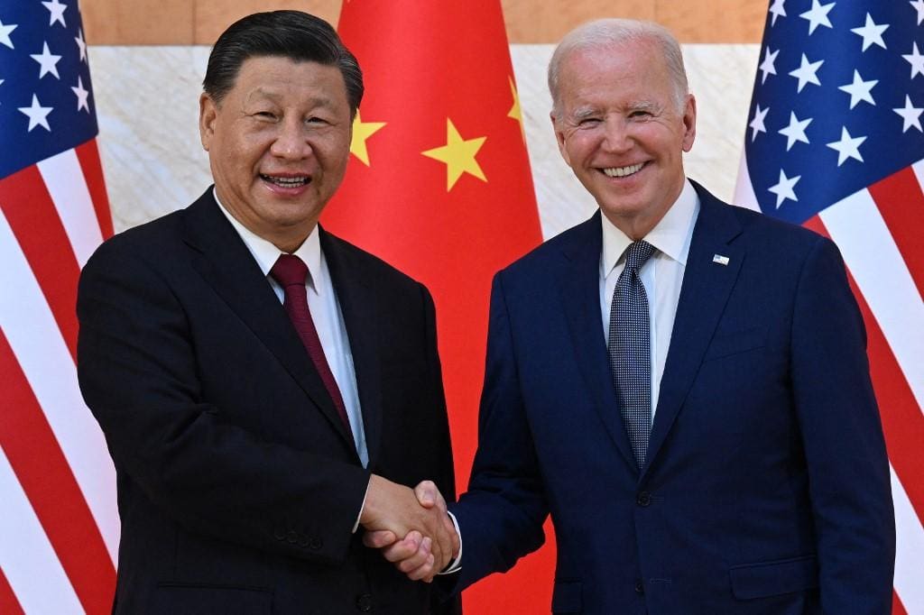 Xi Jinping e Joe Biden