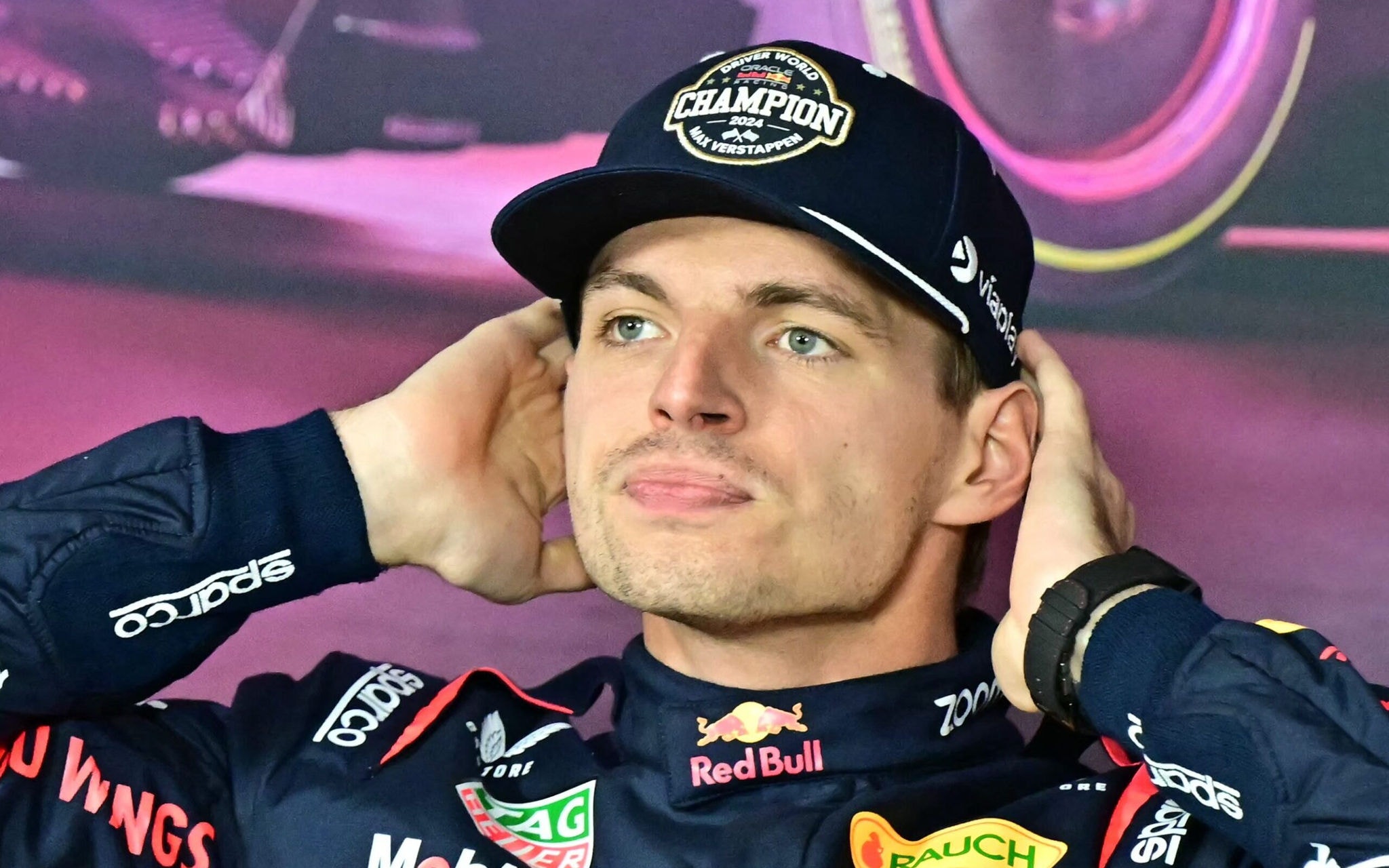 Max Verstappen no GP de Las Vegas da Fórmula 1 (Foto: Frederic J. Brown / AFP)