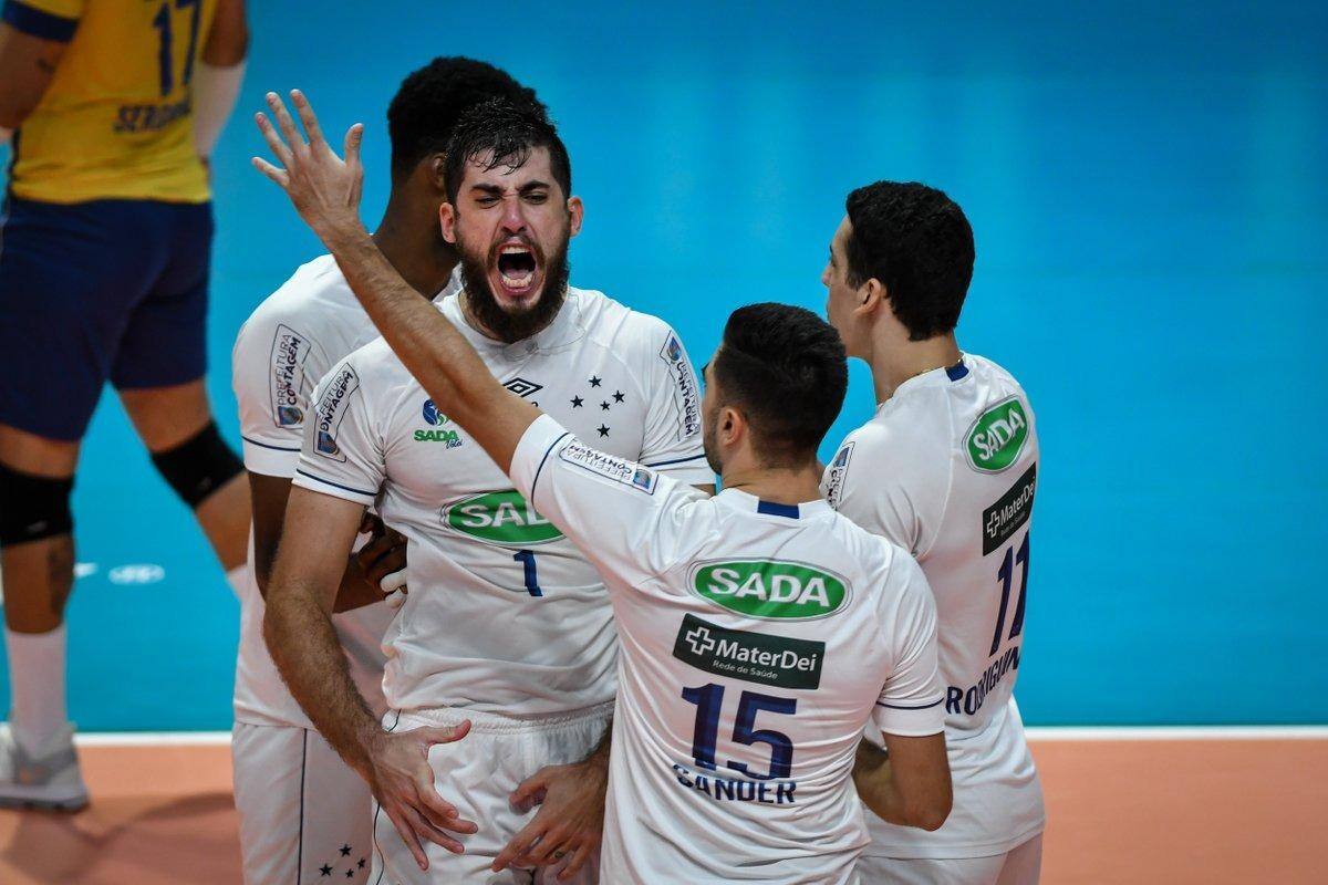 Equipe mineira venceu o clássico contra o Taubaté por 3 sets a 0