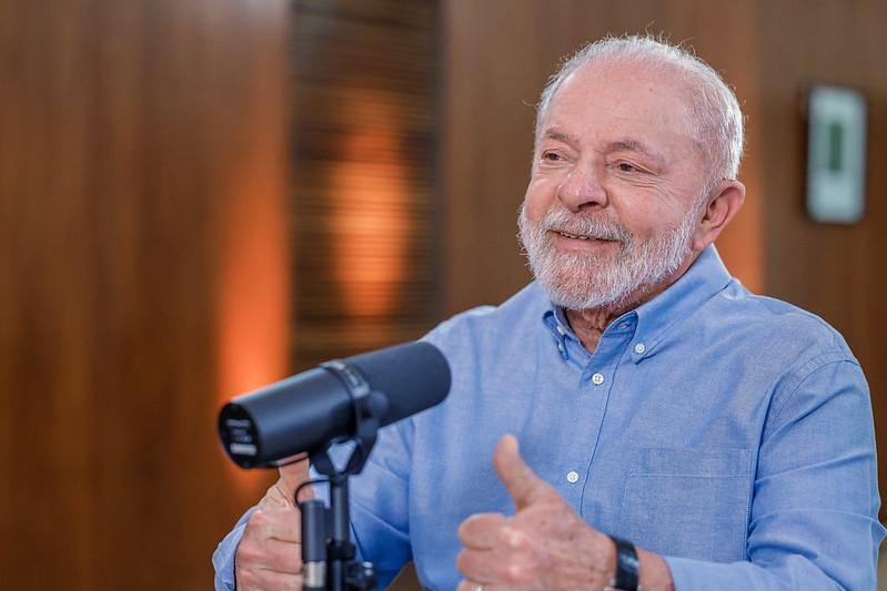 Na imagem, o presidente da República, Luiz Lula Inácio da Silva (PT)