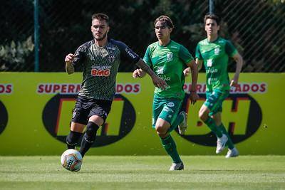 Atlético e América fizeram um jogo-treino bem equilibrado na Cidade do Galo