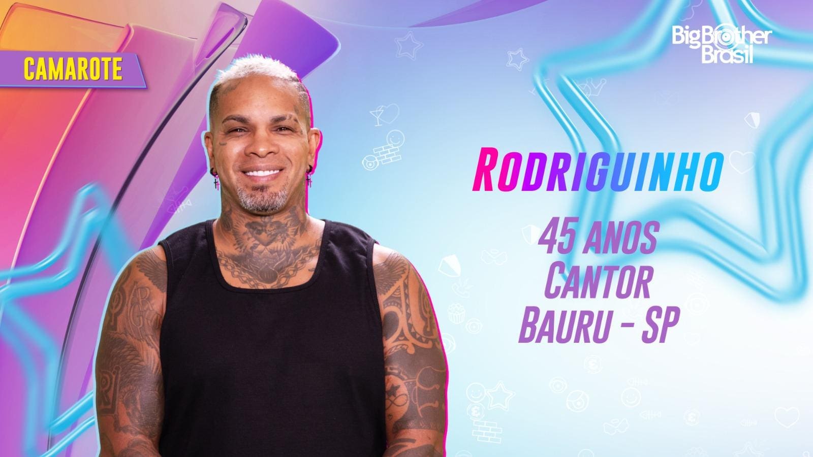 Rodriguinho foi anunciado no Camarote do BBB
