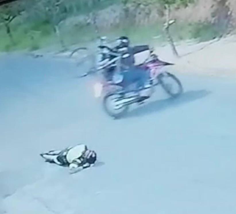 Imagens das câmeras de segurança