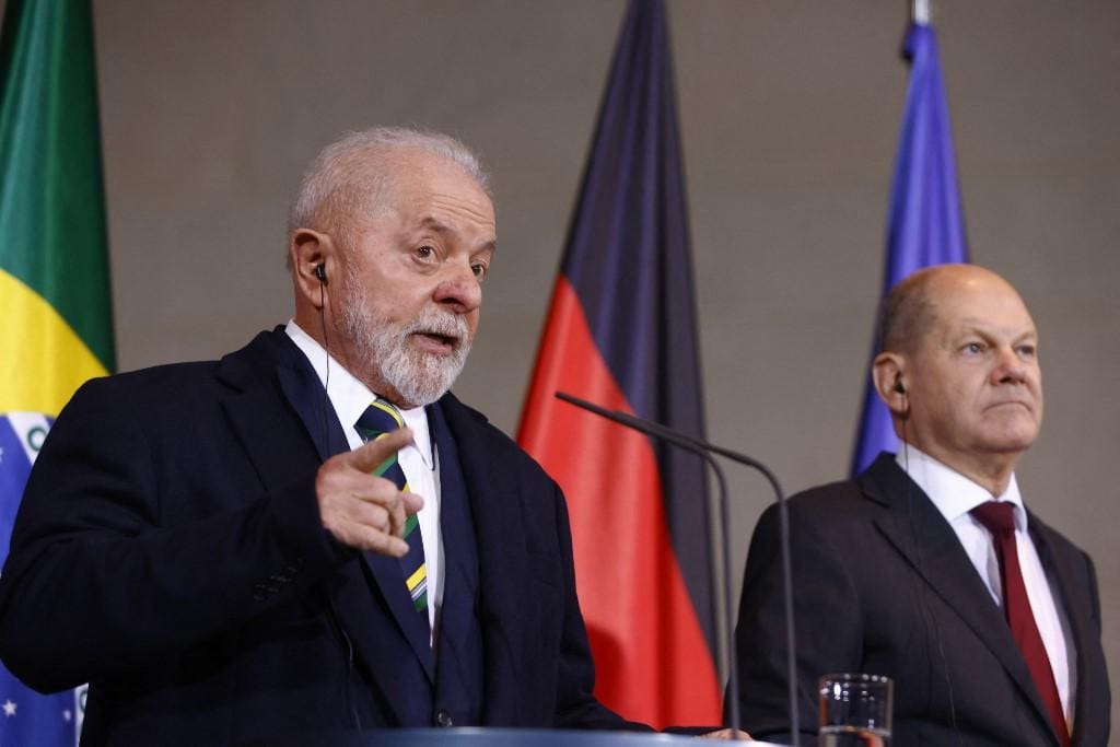 Lula e Olaf Scholz