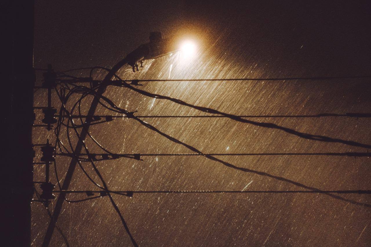 Chuva forte no bairro Vila Clóris, em BH