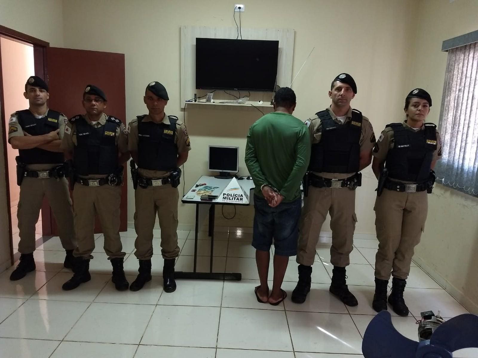 Homem foi preso em hotel no centro da cidade