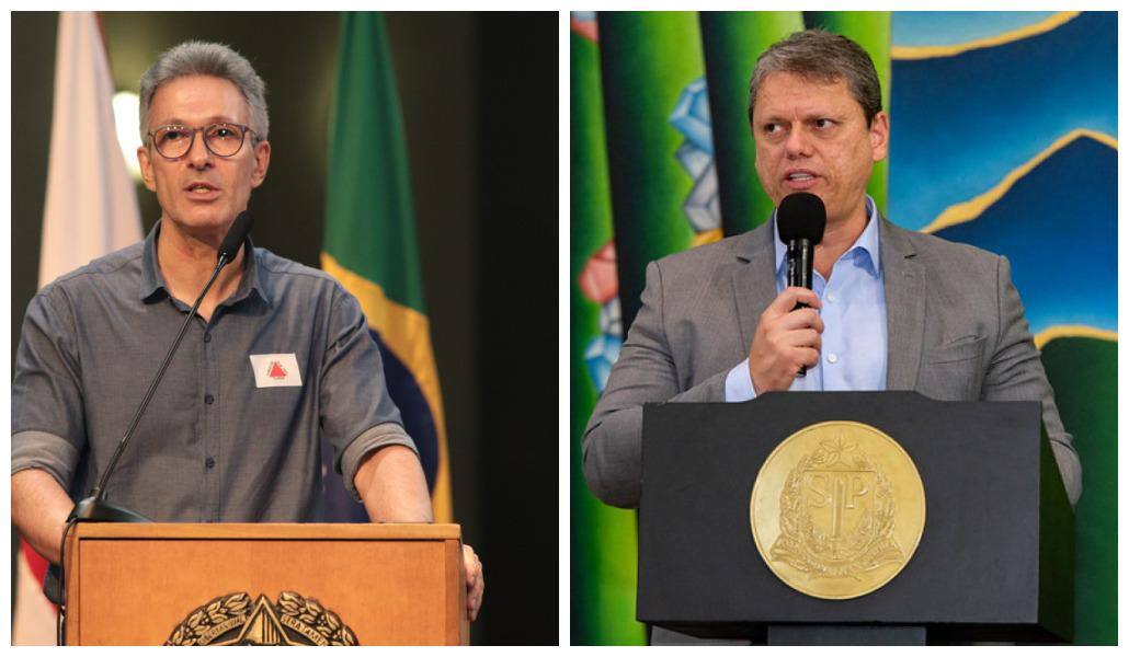 O governador de Minas, Romeu Zema, e outros aliados de Bolsonaro não se manifestaram sobre indiciamento; e o governador de São Paulo, Tarcísio de Freitas, saiu em defesa