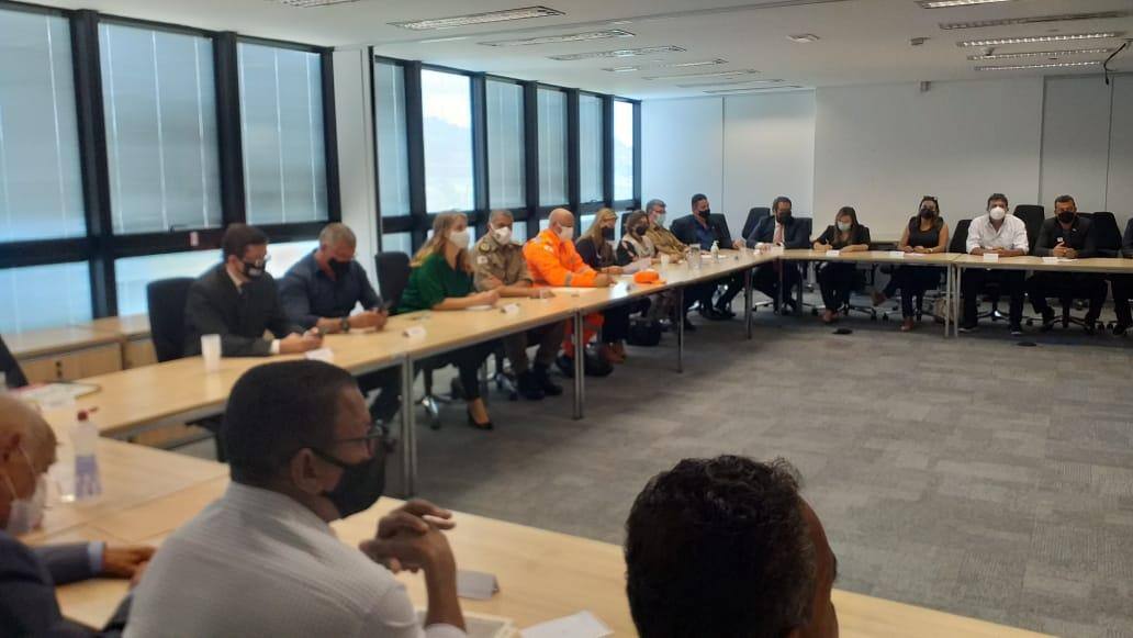 Reunião forças de segurança