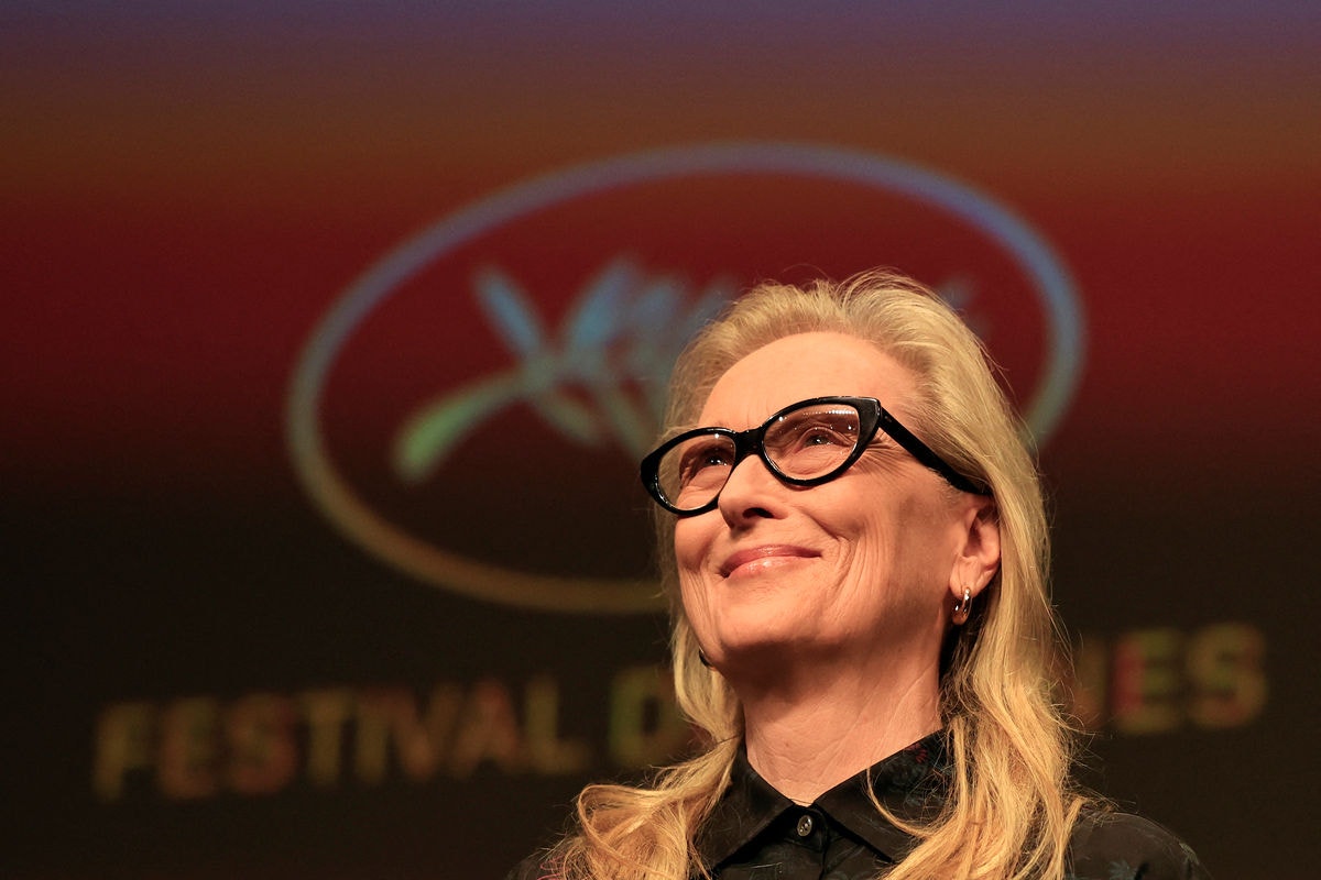 A atriz norte-americana Meryl Streep participa do painel “Rendez-Vous With Meryl Streep” na 77ª edição do Festival de Cinema de Cannes