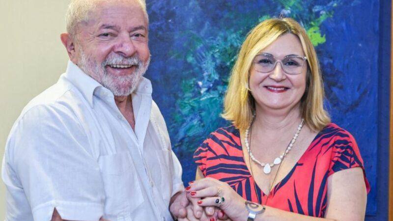 Lula e Maria Rita Serrano