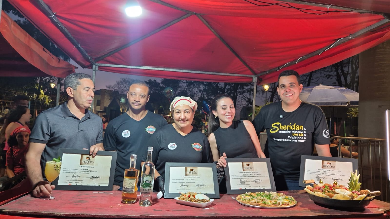 Pratos e drinks foram premiados neste sábado (6)