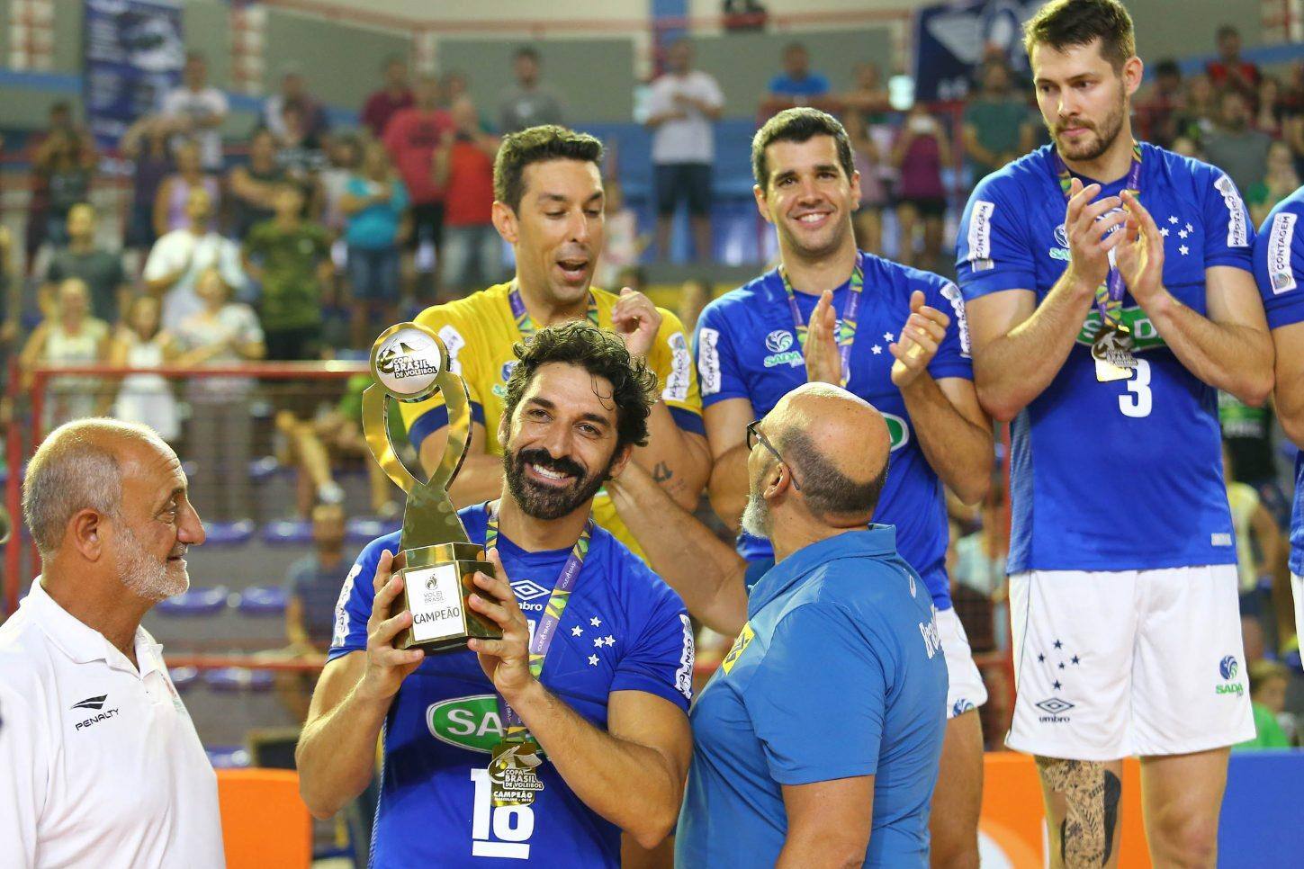 Sada Cruzeiro é tetracampeão da Copa Brasil