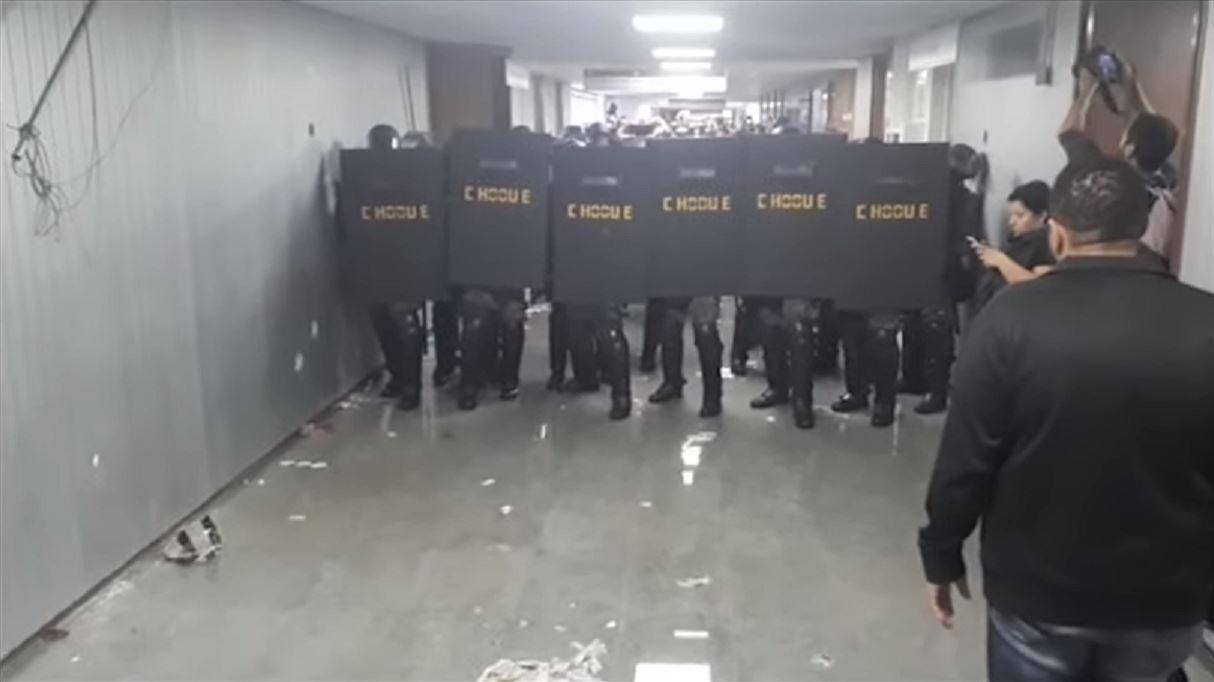Confusão da Alesp