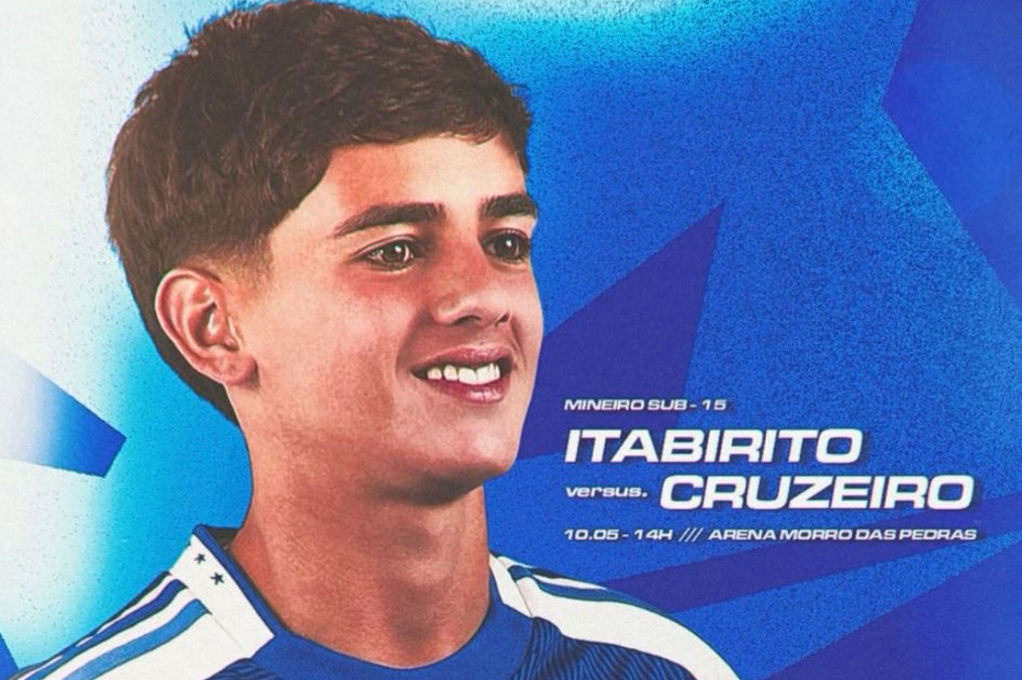 Jovem meio-campista se mudou com a família para Belo Horizonte