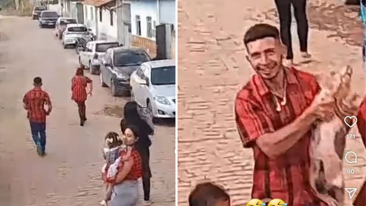 Vídeo que mostrou a fuga do animal viralizou nas redes sociais